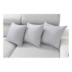 Ecksofa Napoli I mini mit Schlaffunktion und Bar - Geflecht, Sawana 96 + Kunstleder + Kunstleder