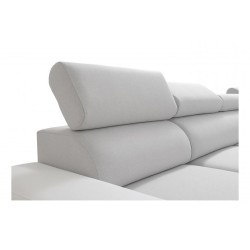 Ecksofa Napoli III mit Schlaffunktion | Luxuriöses Ecksofa mit öffnender Bar