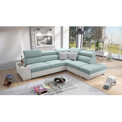 Napoli III corner sofa with sleeping function - elegance and functionality in one