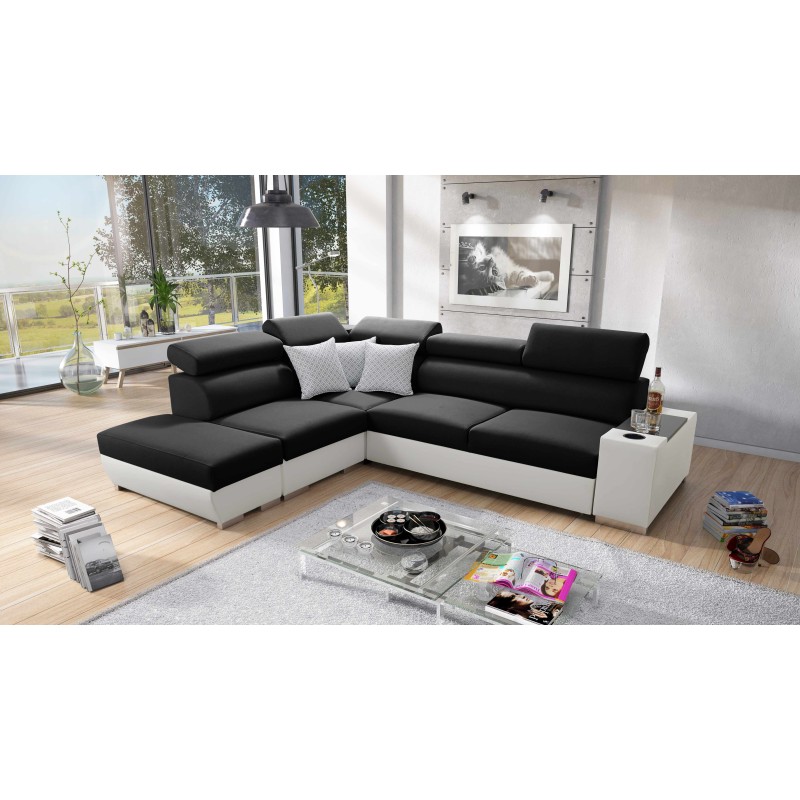 Esquina Napoli III con función de cama - elegancia y funcionalidad en uno.