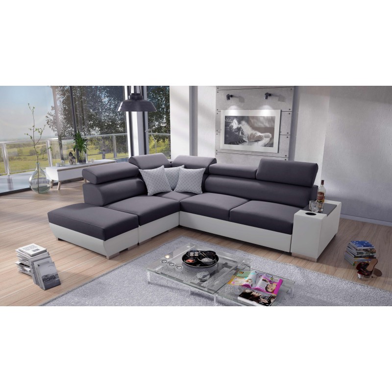 Esquina Napoli III con función de cama - elegancia y funcionalidad en uno.