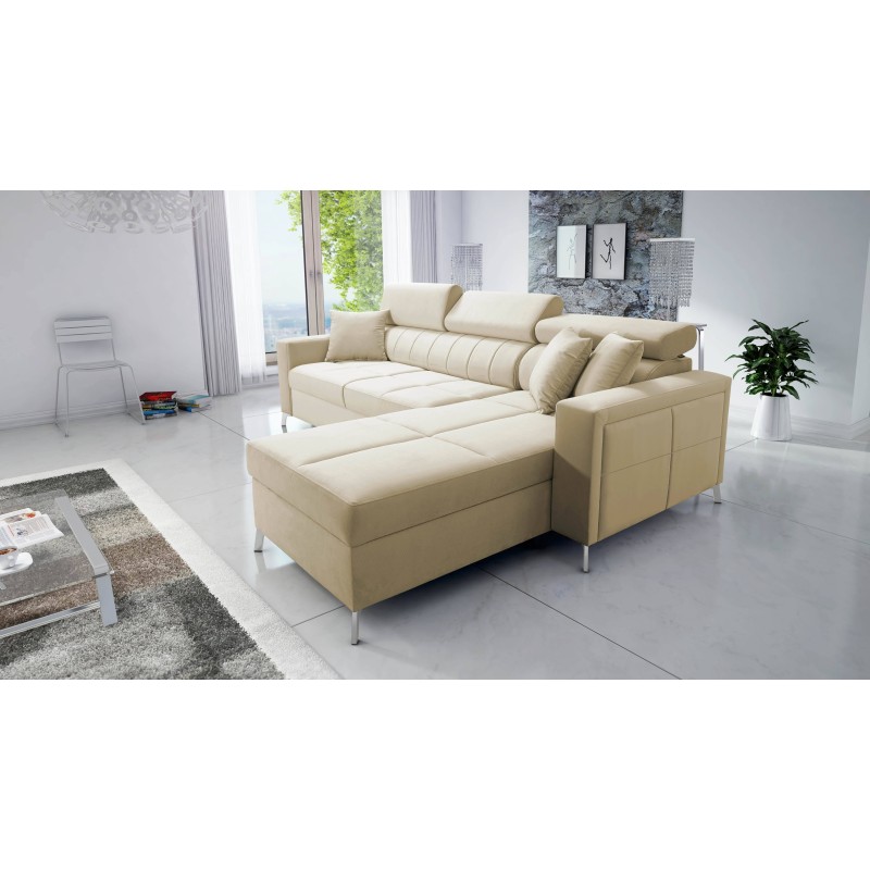 Oslo I Mini Corner Sofa with Sleeping Function - Comfort and Style in One! | [Twoja Nazwa Firmy]