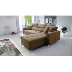Oslo I Mini Corner Sofa with Sleeping Function - Comfort and Style in One! | [Twoja Nazwa Firmy]