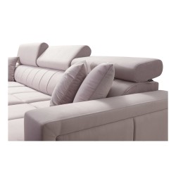 Narożnik Oslo I Maxi z funkcją spania Velvet, Jaguar 2183 | Fantastyczny komfort i styl w Twoim domu