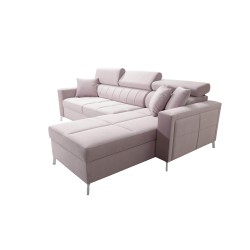 Esquina Oslo I Maxi con función de cama Velvet, Jaguar 2183 | Fantástico confort y estilo en tu hogar