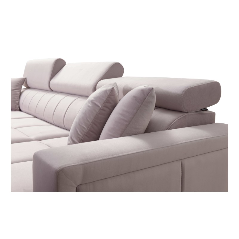 Esquina Oslo I Maxi con función de cama Velvet, Jaguar 2185 | Fantástico confort y estilo en tu hogar