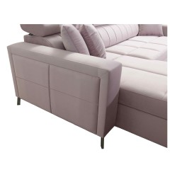 Esquina Oslo I Maxi con función para dormir Velvet, Jaguar 2181 | Fantástico confort y estilo en tu hogar