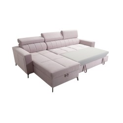 Кутовий диван Oslo I Maxi з функцією сну Velvet, Jaguar 2183 | Фантастичний комфорт і стиль у вашому домі