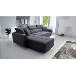 Ecksofa Oslo I Maxi mit Schlaffunktion Velvet, Jaguar 2191 | Fantastischer Komfort und Stil in Ihrem Zuhause