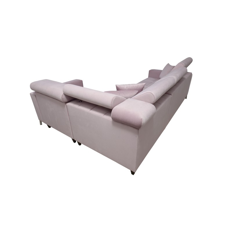 Ecksofa Oslo II mit Schlaffunktion und Bettkasten Velvet, Jaguar 2191 | Komfort und Funktionalität auf höchstem Niveau