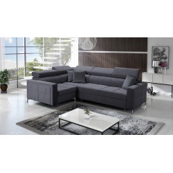 Кутовий диван Oslo II з функцією сну та ящиком для білизни Velvet, Jaguar 2191 | Комфорт і функціональність на найвищому рівні