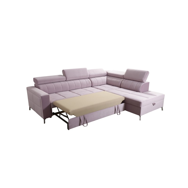 Esquinero Oslo III mini: un mueble elegante y práctico con función para dormir.