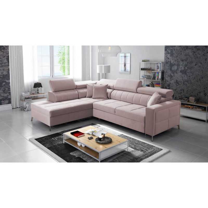 Oslo III mini corner sofa - an elegant and practical piece of furniture with a sleeping function