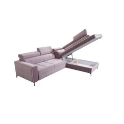 Oslo III maxi corner sofa with sleeping function – elegant and functional furniture | [Your Company]