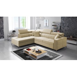 Oslo III maxi corner sofa with sleeping function – elegant and functional furniture | [Your Company]