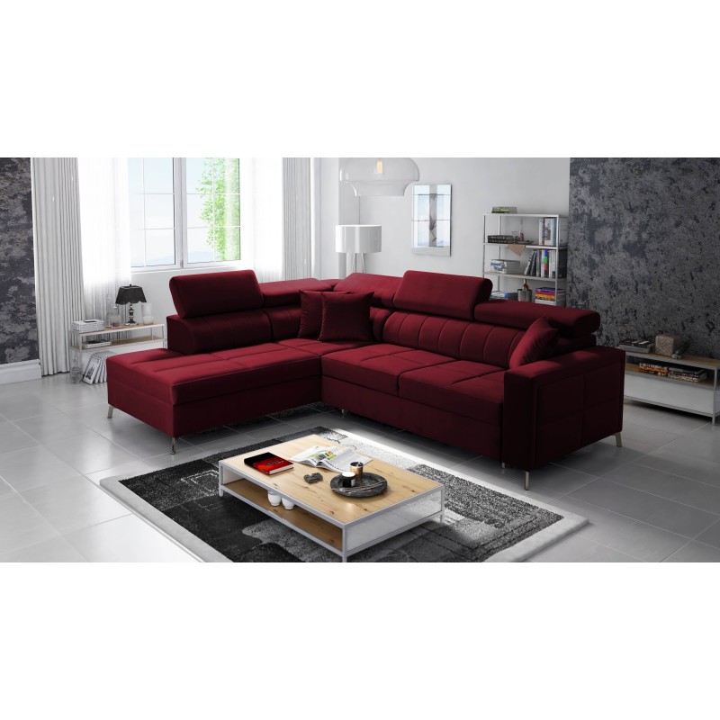 Oslo III maxi corner sofa with sleeping function – elegant and functional furniture | [Your Company]