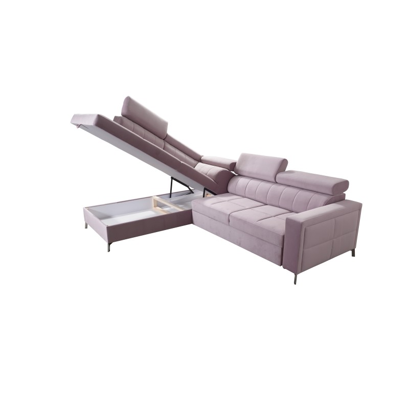 Sofá esquinero Oslo III maxi con función para dormir: un mueble elegante y funcional | [Twoja Firma]