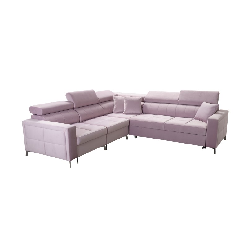 Кутовий диван Oslo IV з функцією сну і ящиком для білизни Velvet, Jaguar 2170