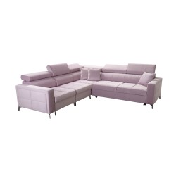 Кутовий диван Oslo IV з функцією сну та ящиком для білизни Velvet, Jaguar 2181