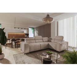 Verona II corner sofa with a sleeping function - elegance and functionality in one