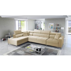 Oslo X Mini Ecksofa mit Schlaffunktion und Bettkasten