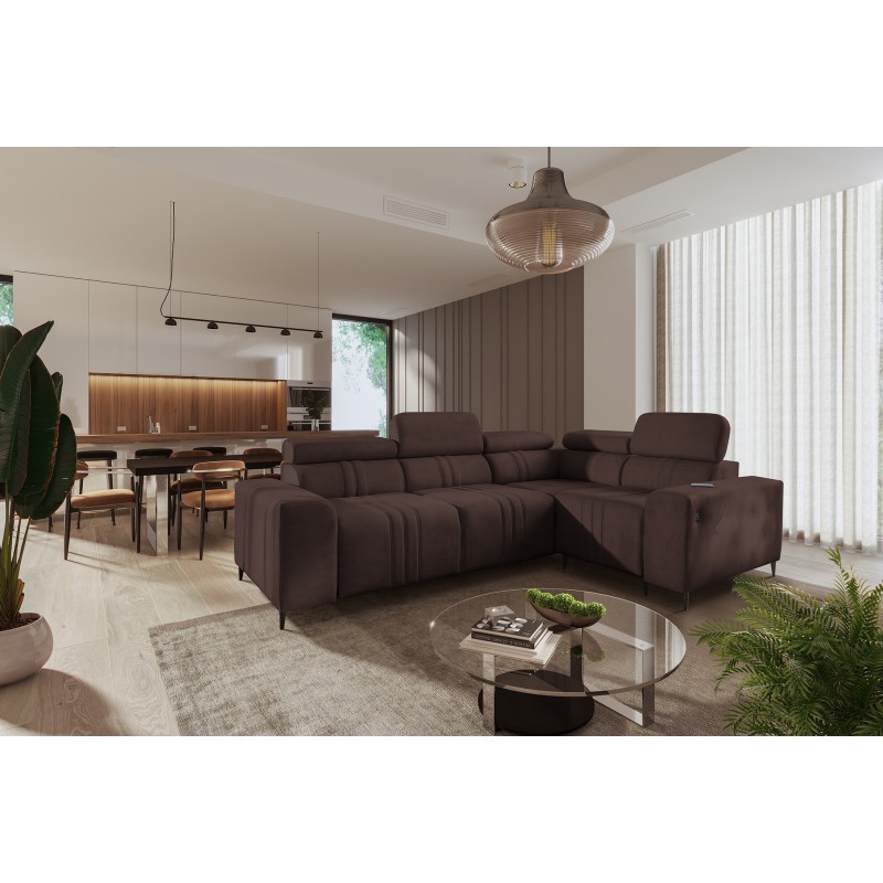 Narożnik Verona II z funkcją spania - elegancja i funkcjonalność w jednym