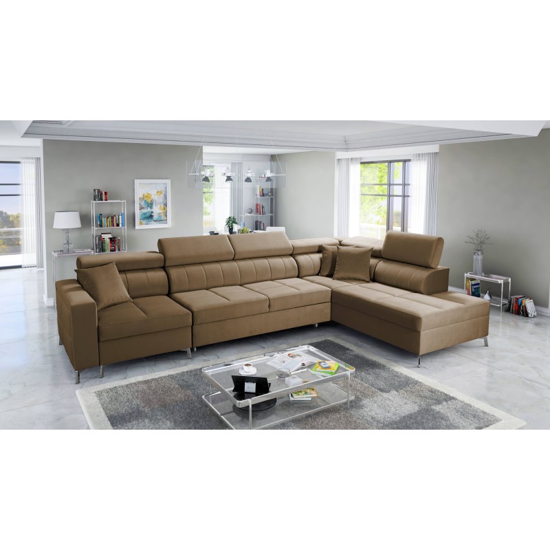 Oslo X Maxi Ecksofa mit Schlaffunktion – Luxus und Funktionalität in einem