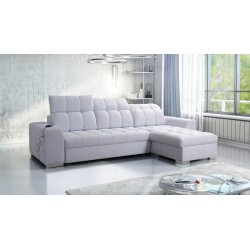 Prisma I Ecksofa mit Schlaffunktion und USB-Anschluss - Komfort und Eleganz in einem.