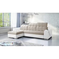 Prisma I Ecksofa mit Schlaffunktion und USB-Anschluss - Komfort und Eleganz in einem.