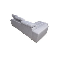 Prisma I corner sofa with a sleeping function and USB port - comfort and elegance in one.
