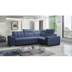 Prisma II corner sofa with a sleeping function in Velvet fabric | Pet friendly, Terra 76 | Your perfect place to relax