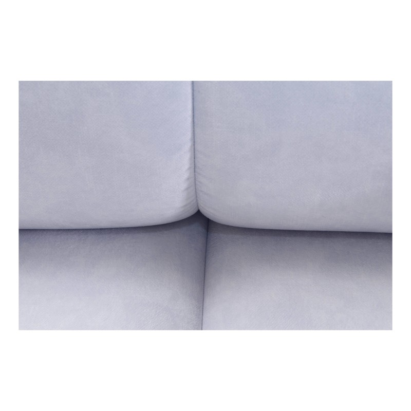 Prisma II corner sofa with sleeping function in Velvet fabric | Pet friendly, Terra 99 + Black Eco-leather | Your perfect place 