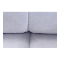 Prisma II Corner Sofa with Sleeping Function in Velvet Fabric | Pet Friendly, Terra 79 + Black Eco-leather | Your Ideal Place to