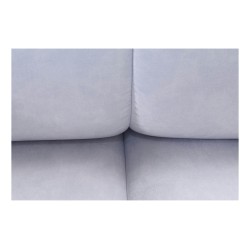 Prisma II Corner Sofa with Sleeping Function in Velvet Fabric | Pet Friendly, Terra 06 + Eco-leather | Your Ideal Place to Relax