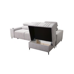 Elegantes Ecksofa Verona I mit Schlaffunktion - Samt, Vena 13 | Ihr ideales Möbelstück