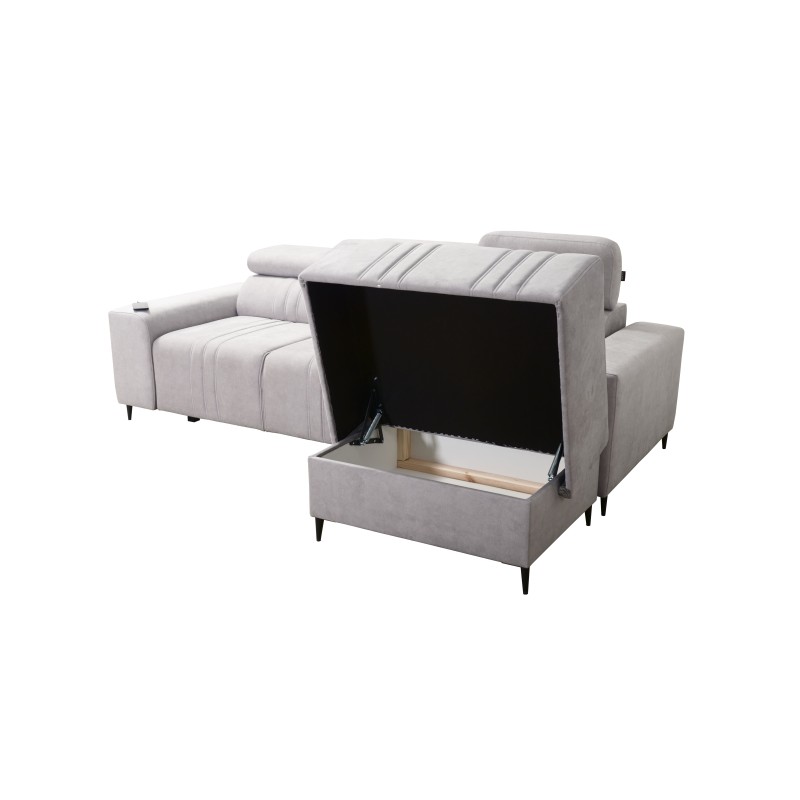 Elegante Ecksofa Verona I mit Schlaffunktion - Samt, Vena 9 | Ihr ideales Möbelstück