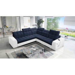 Ecksofa Prisma III mit Schlaffunktion und USB-Anschluss – Komfort und Stil in einem Möbelstück