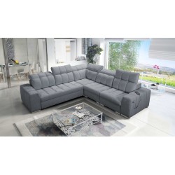 Prisma III corner sofa with sleeping function and USB port – comfort and style in one piece of furniture