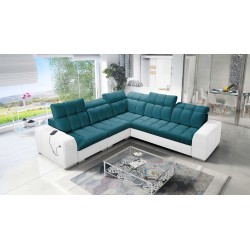 Ecksofa Prisma III mit Schlaffunktion und USB-Anschluss – Komfort und Stil in einem Möbelstück