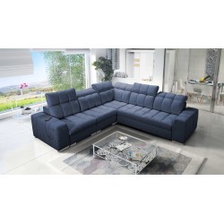 Prisma III corner sofa with sleeping function and USB port – comfort and style in one piece of furniture