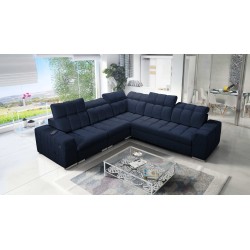 Prisma III corner sofa with sleeping function and USB port – comfort and style in one piece of furniture
