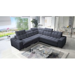 Prisma III corner sofa with sleeping function and USB port – comfort and style in one piece of furniture