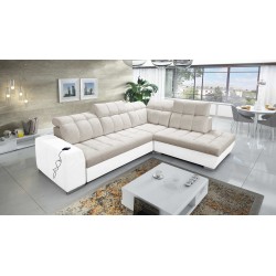 Ecksofa Prisma VII mit Schlaffunktion und USB-Anschluss - für Ihren Komfort geschaffen!