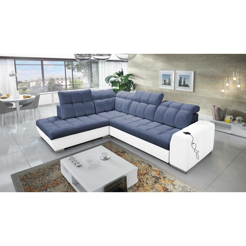 Ecksofa Prisma VII mit Schlaffunktion und USB-Anschluss - für Ihren Komfort geschaffen!