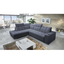Prisma VII corner sofa with a sleeping function and USB port - designed for your comfort!