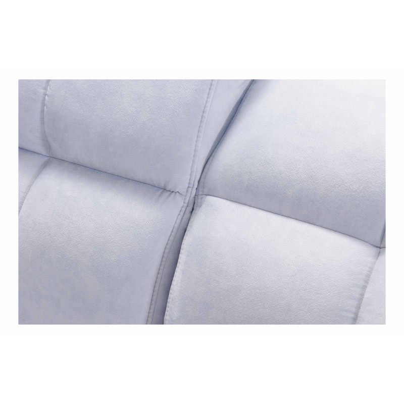 Prisma IX corner sofa with sleeping function, USB port, and bedding storage - Velvet | Pet friendly, Terra 92