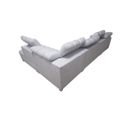Prisma XI corner sofa with sleeping function and USB port - elegance and comfort