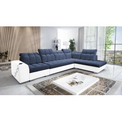 Ecksofa Prisma XI mit Schlaffunktion und USB-Anschluss - Eleganz und Komfort