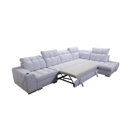 Ecksofa Prisma XI mit Schlaffunktion und USB-Anschluss - Eleganz und Komfort