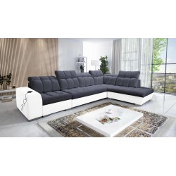 Ecksofa Prisma XI mit Schlaffunktion und USB-Anschluss - Eleganz und Komfort